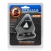 Oxballs - Tri-Squeeze Cocksling & Ballstretcher Black Ice