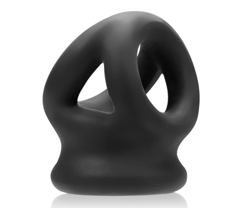 Oxballs - Tri-Squeeze Cocksling & Ballstretcher Black Ice
