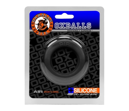 Oxballs Air Airflow Ring Black Ice - Lightweight Anatomical Model