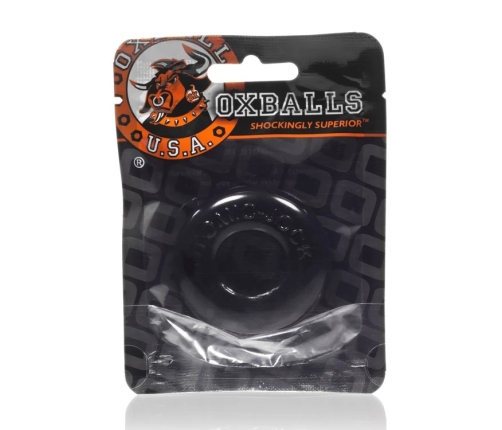 Oxballs Do-Nut 2 Intimate Ring Black - Thick Durable Flex TPR 5.1cm