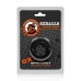Oxballs Sprocket Black Silicone Support Ring - Flexible Thick Design