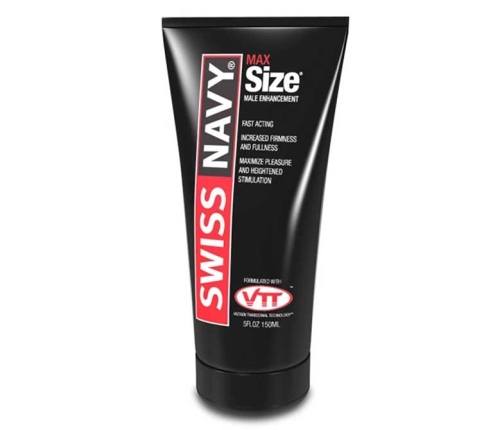Swiss Navy Max Size Cream 148 ml - krem pielęgnacyjny dla mężczyzn