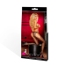 Lapdance - Crotchless Fishnet Pantyhose Black