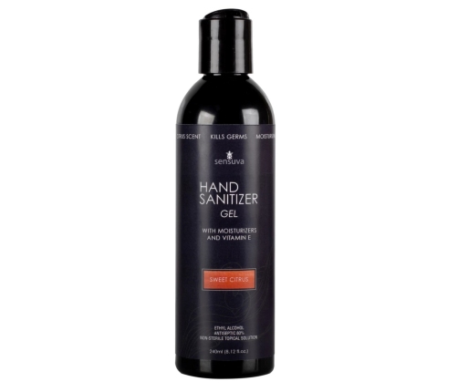 Sensuva - Hand Sanitizer Gel Sweet Citrus 240 ml