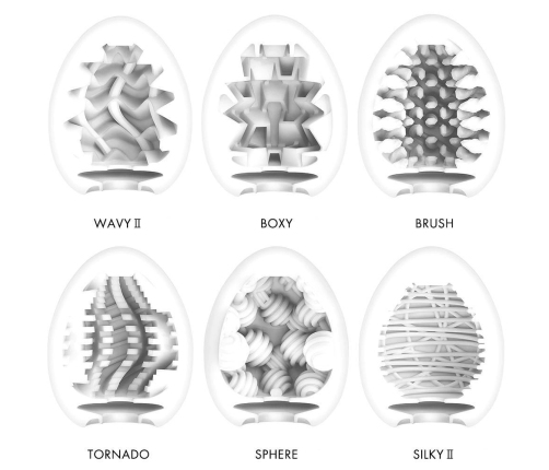 Tenga - Egg 6 Styles Pack Serie 3