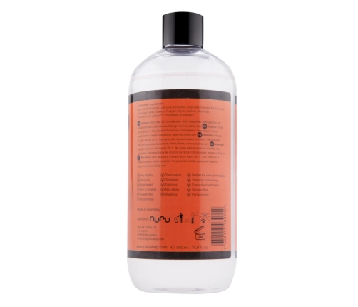 Nuru Massage Gel 500 ml - Moisturizing Formula with Nori Algae