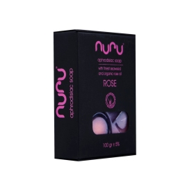 Nuru Soap Rose 100g - Handcrafted Natural Soap with Rose Aroma