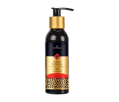 Sensuva Hybrid Personal Moisturizer Strawberry 125ml - Gentle Formula
