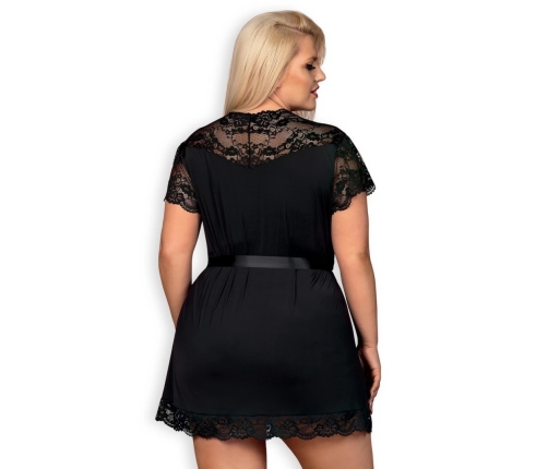 Obsessive - 810-PEI-1 Peignoir XXL