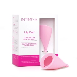 Intimina Lily Cup A Menstrual Cup - Ultra-Soft, High Capacity, Pink