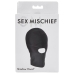 Sportsheets Shadow Hood Stretchy Sensory Deprivation Mask Black 32x23 cm