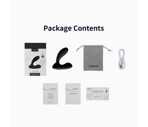 Svakom - Connexion Series Vick Neo Prostate Massager App Controlled