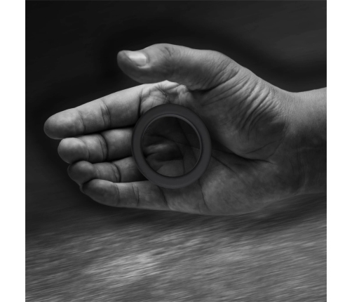 Velv’Or Rooster Enric Silicone Ring Minimalist Design 34 mm Black