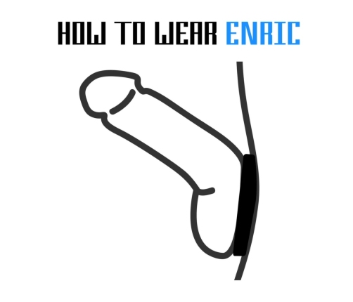 Velv’Or Rooster Enric Silicone Ring Minimalist Design 34 mm Black