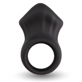 Velv'Or Rooster Ivar Silicone Anatomical Ring - Black, One Size