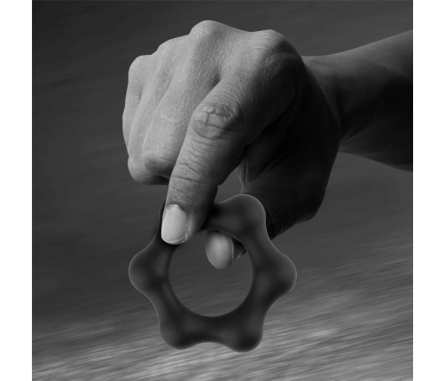 Velv'Or Rooster Milo Silicone Rings Set - 3 Sizes, Platinum Silicone