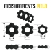 Velv'Or Rooster Milo Silicone Rings Set - 3 Sizes, Platinum Silicone