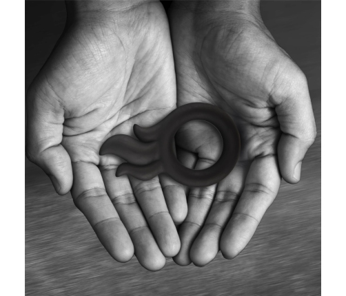 Velv'Or Rooster Hawk Silicone Ring - Flame Design, Universal Size