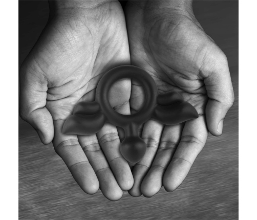 Velv'Or Rooster Jeliel Platinum Silicone Anatomical Ring 30mm