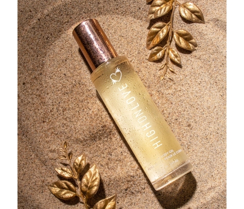 HighOnLove Dry Body Oil 100 ml - Nourishing Cannabis Seed Formula