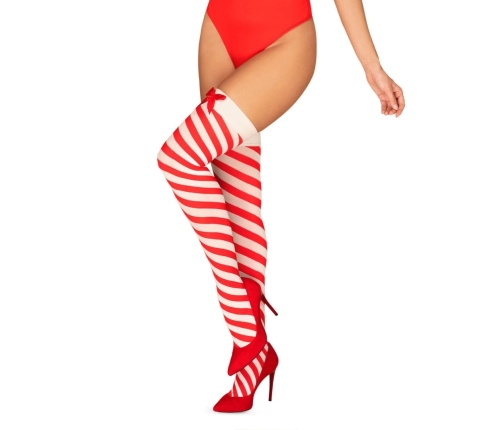 Obsessive - Kissmas Stockings Red S/M