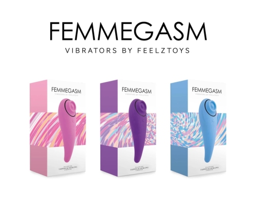 FeelzToys - FemmeGasm Tapping & Tickling Vibrator Pink
