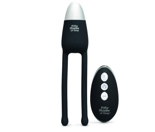 Fifty Shades of Grey Relentless Vibrations Couples Remote Vibe Black
