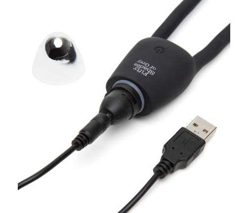 Fifty Shades of Grey Relentless Vibrations Couples Remote Vibe Black