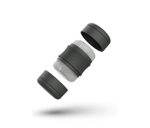 B Swish Bhandy Classic Wave Intimate Manual Device Black 9 cm