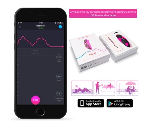 Lovense - Ferri Remote Controlled Panty Vibrator