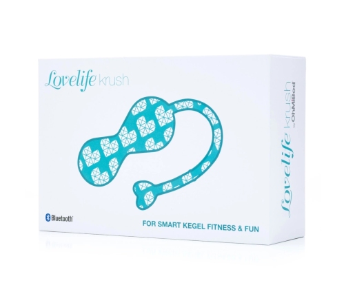 OhMiBod Lovelife Krush Turquoise - Smart Kegel Trainer Bluetooth