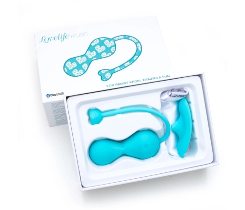 OhMiBod Lovelife Krush Turquoise - Smart Kegel Trainer Bluetooth
