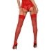 Obsessive - S800 Stockings Red S/M