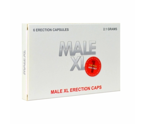 Male XL kapsułki dla mężczyzn 6 szt. - ekstrakt Muira Puama, Tribulus