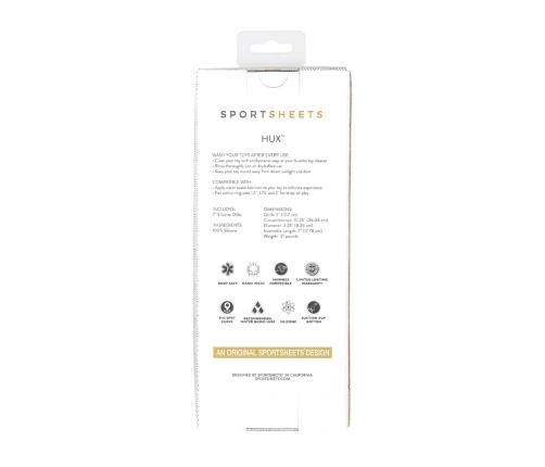 Sportsheets Nexus Hux Intimate Silicone System Turquoise 20.3 cm