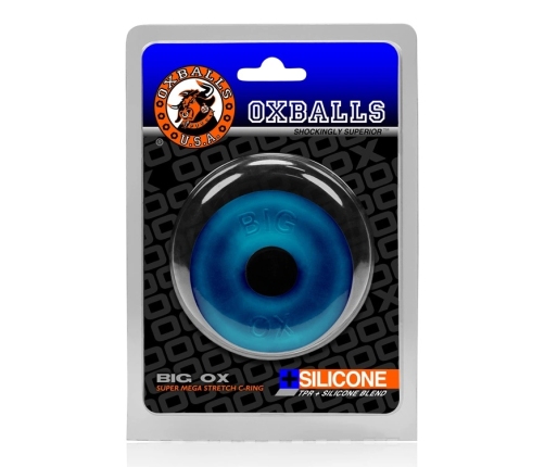 Oxballs Big Ox Comfort Ring Space Blue - Flexible Silicone Design