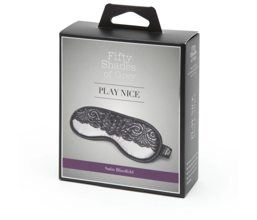 Fifty Shades of Grey - Play Nice Satin & Lace Blindfold