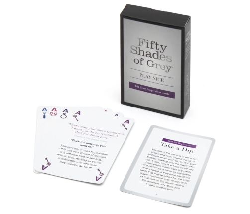 Fifty Shades of Grey - Play Nice Talk Dirty Card Game