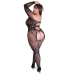 Fifty Shades of Grey Captivate Curve Lace & Fishnet Bodystocking