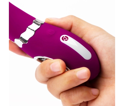 Nomi Tang Getaway Plus 2 Red Violet Silver Flexible Vibrating Massager