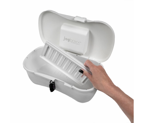 Joyboxx Hygienic Storage System White 33x12x17cm with Playtray