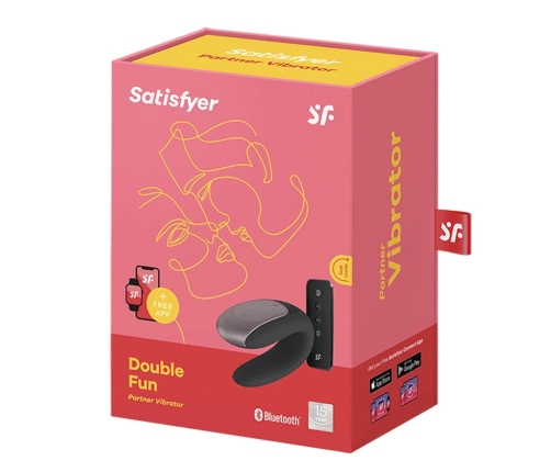 Satisfyer - Double Fun Black