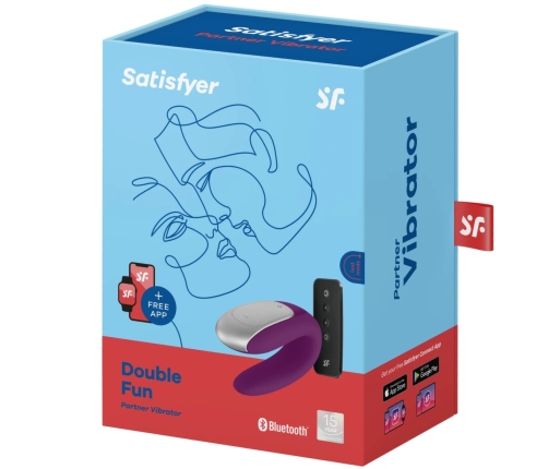 Satisfyer - Double Fun Violet