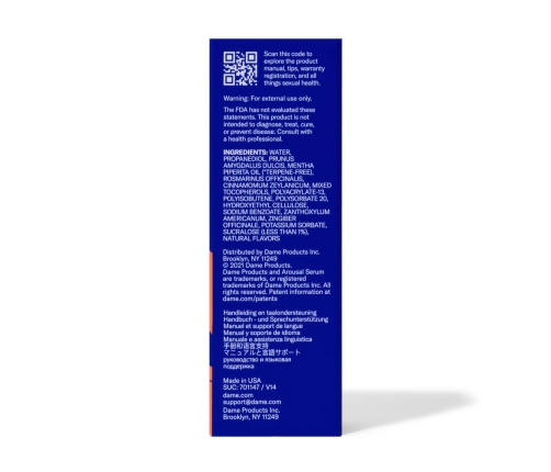 Dame Products - Arousal Serum 30 ml