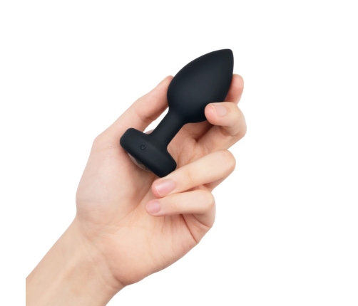 B-Vibe - Vibrating Jewel Plug M/L Black Diamond