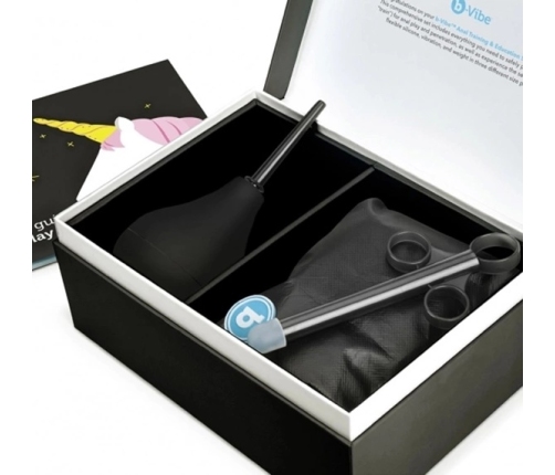 b-Vibe Anal Training Set Black - 7-Piece Silicone & Travel Kit