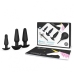 b-Vibe Anal Training Set Black - 7-Piece Silicone & Travel Kit
