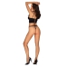 Obsessive - Delishya Set 2 Pcs Black L/XL