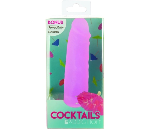 Addiction - Cocktails Dildo 14 cm Purple Cosmo
