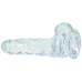Addiction - Crystal Addiction Clear Dong 18 cm